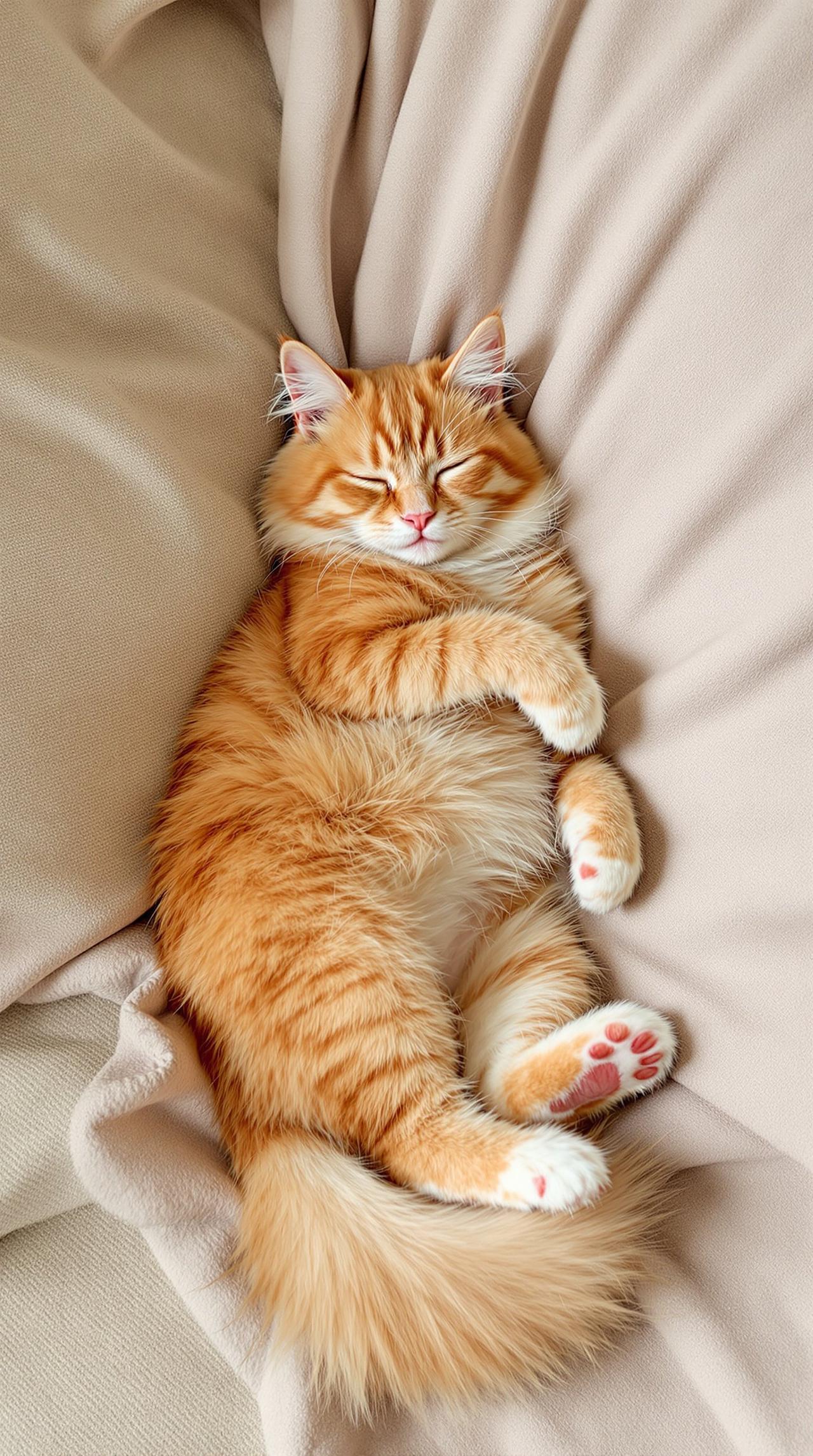 猫咪的100种奇怪睡姿合集 - 木瓜视频热门短视频